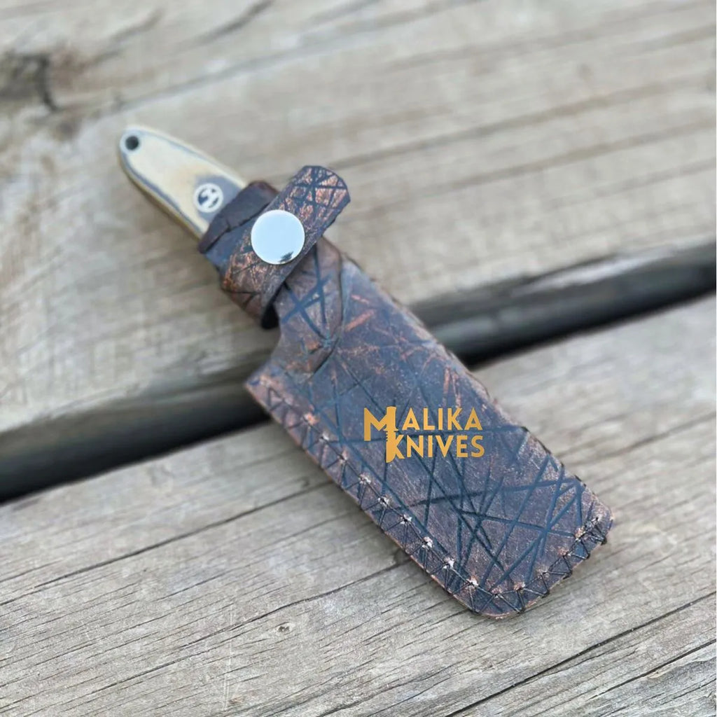 Handmade 3-Pointer EDC Knife: Unmatched Quality for Everyday Carry-0033