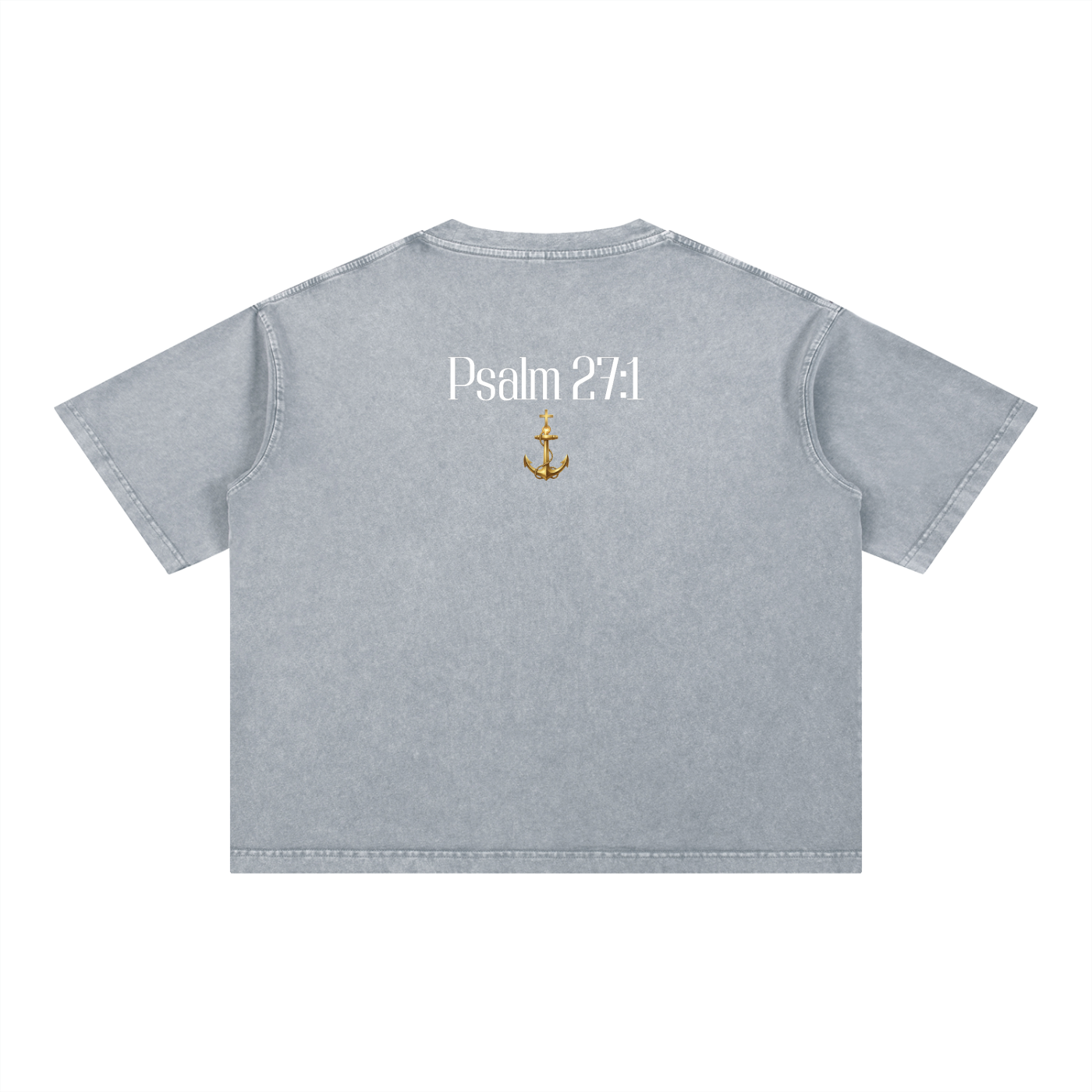 God's Disciple Anchored Tee (Mineral Wash Boxy Cotton)