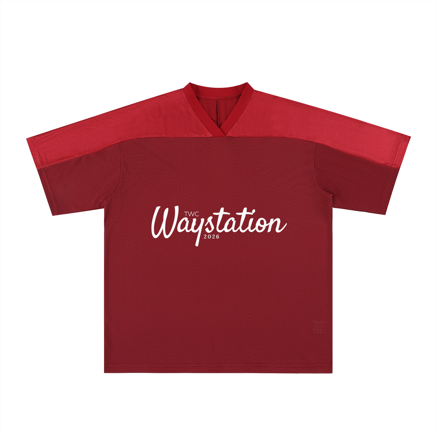 TWC Mesh V-Neck Soccer Jersey