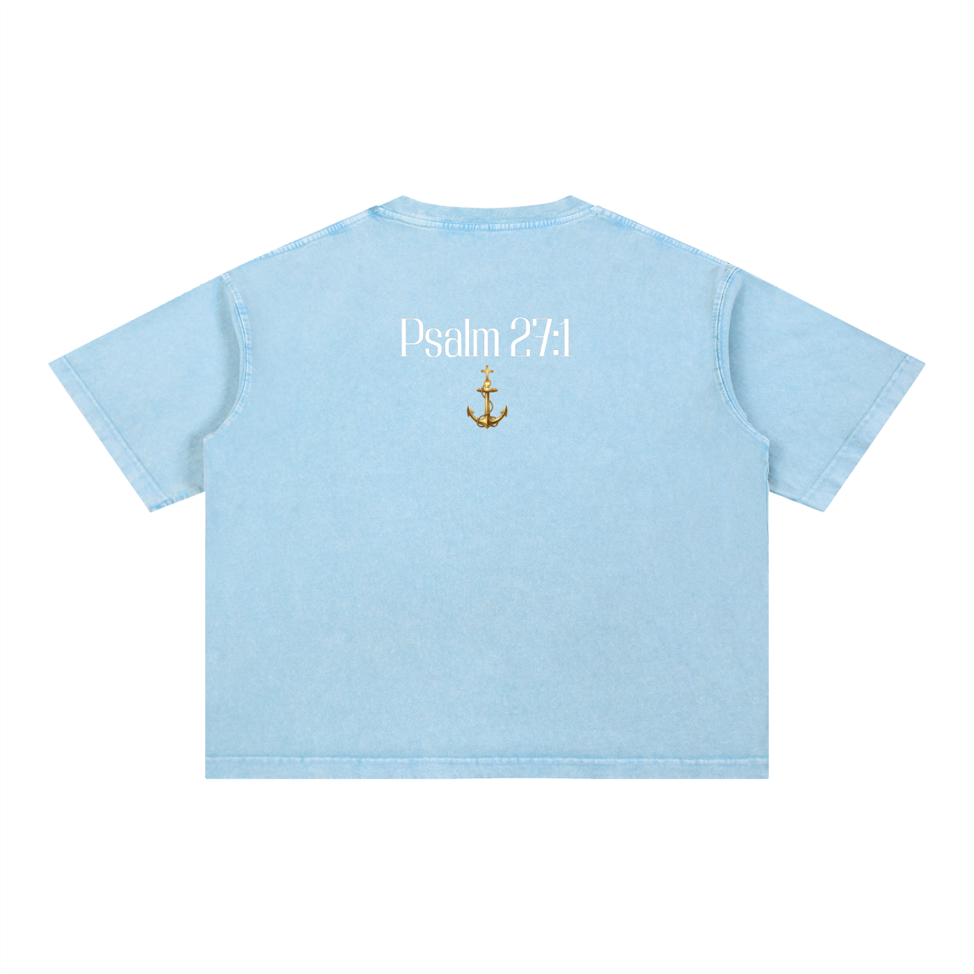 God's Disciple Anchored Tee (Mineral Wash Boxy Cotton)