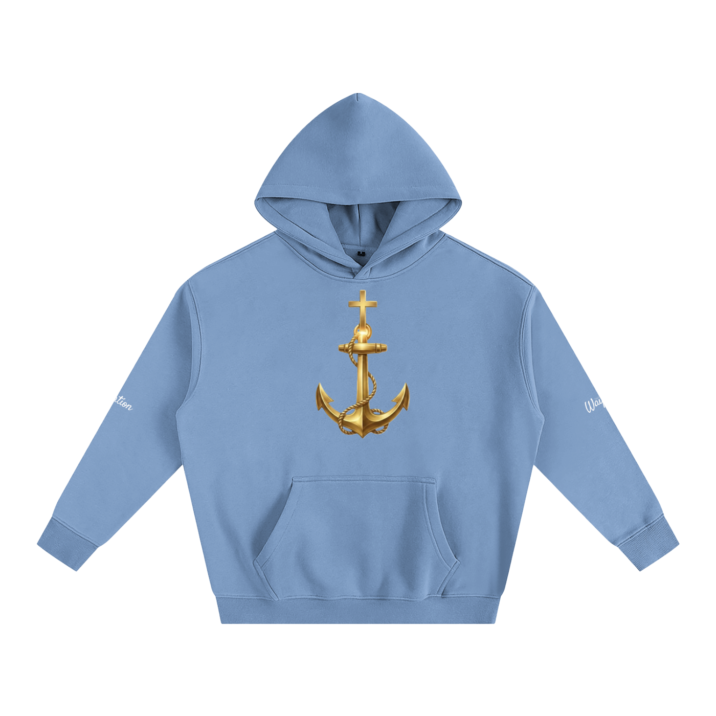 Anchored In Christ Hoodie-white