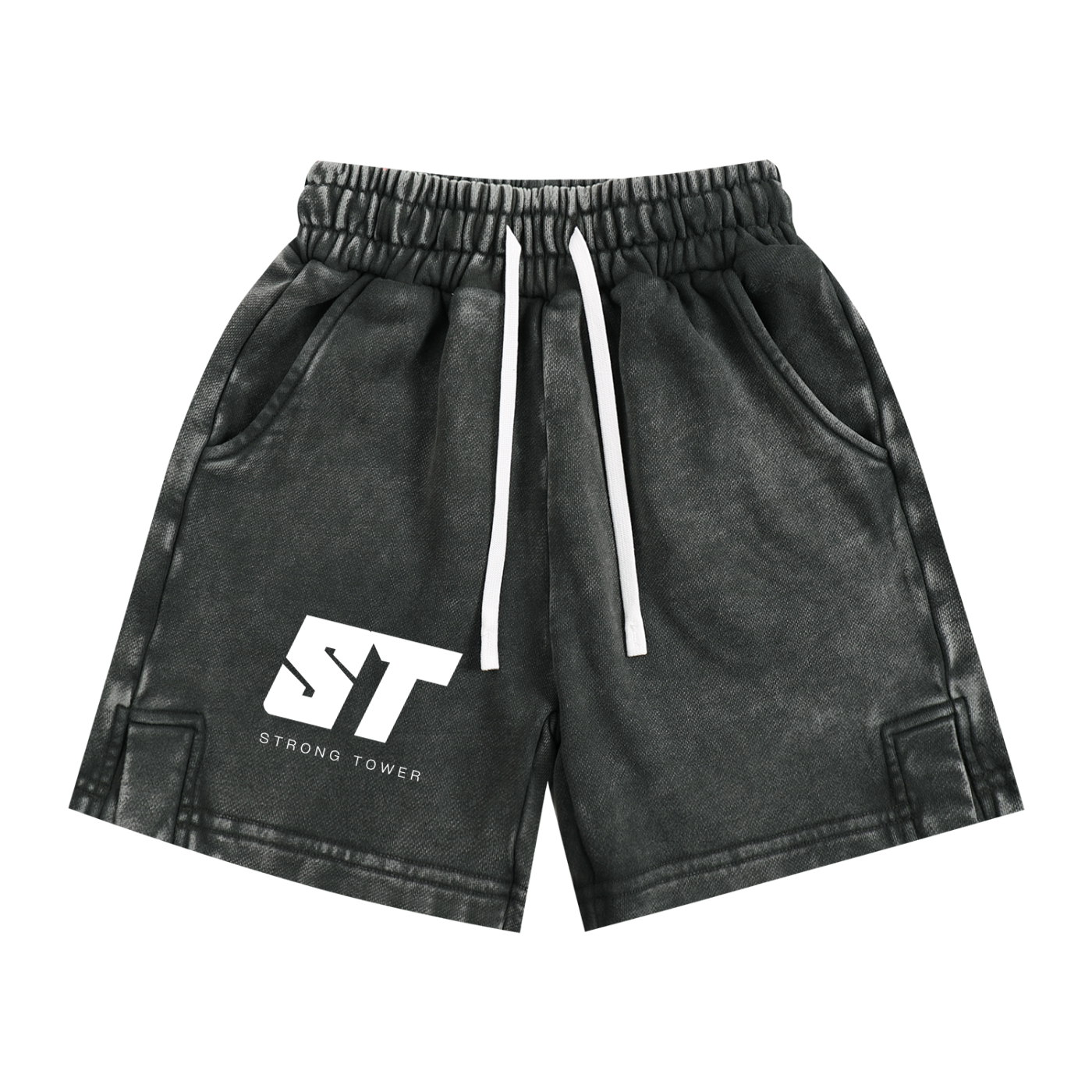 Strong Tower Snow Washed Kids' Shorts