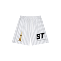 Strong Tower Striped Loose Fit Shorts