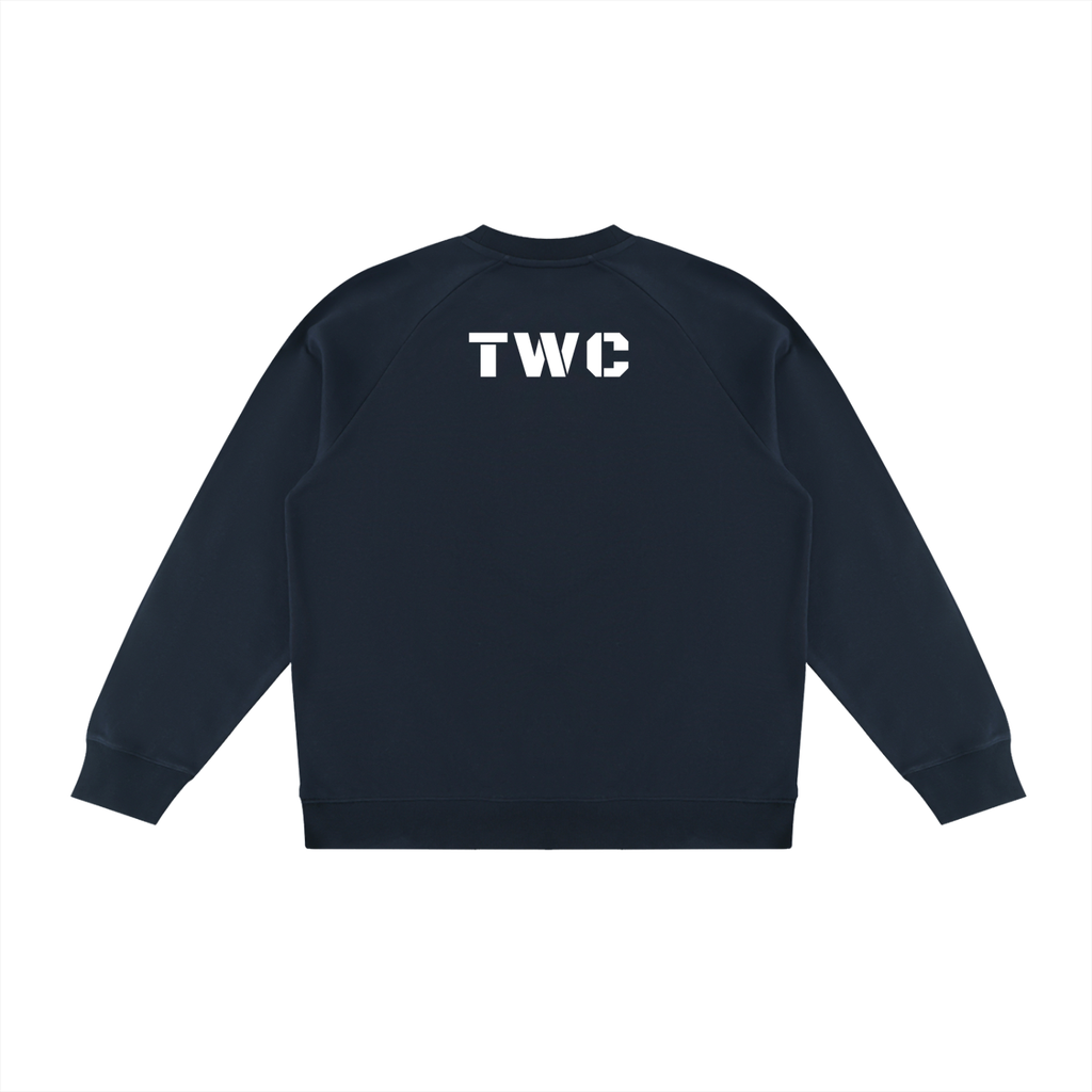 Covenant Color Block Crewneck  B/W