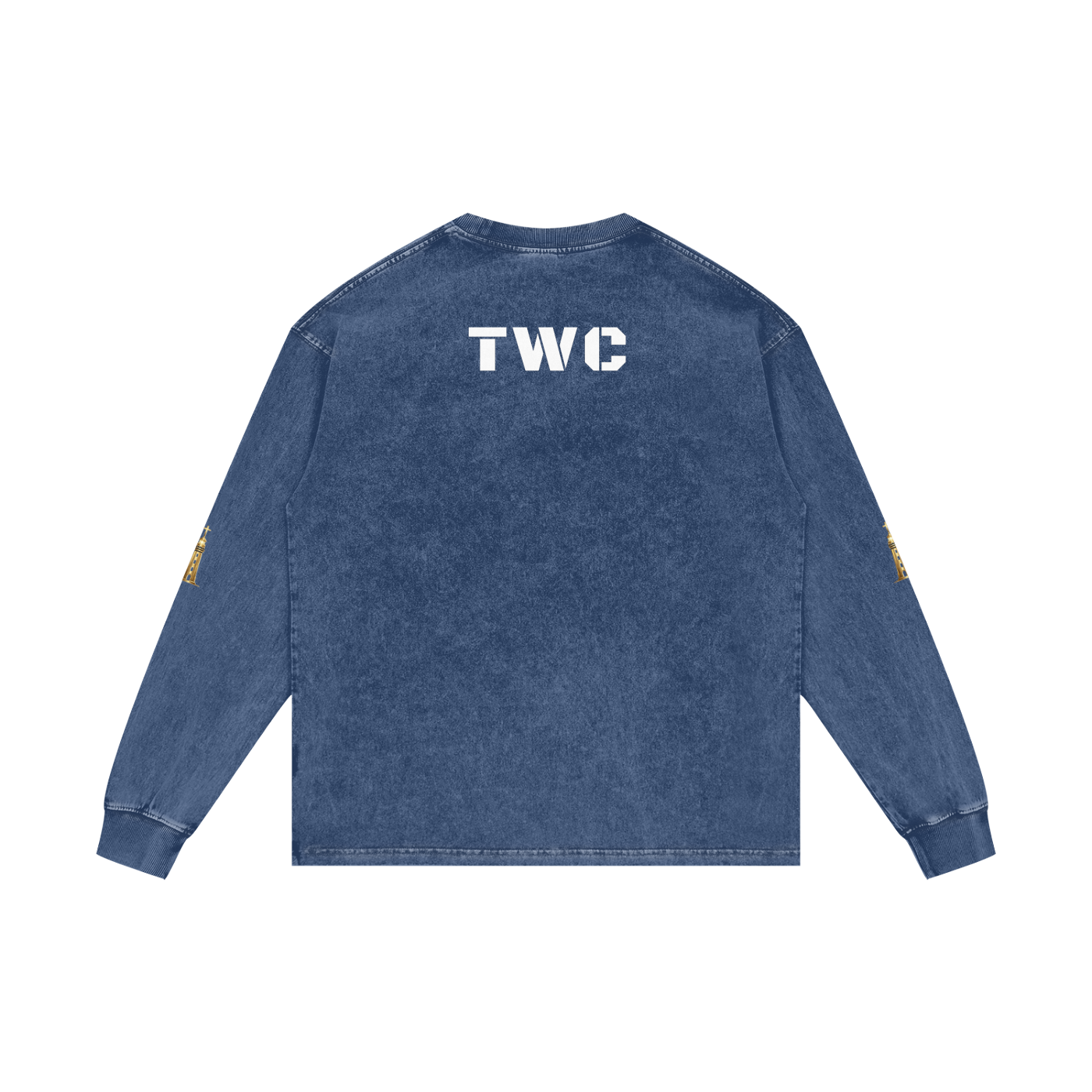 Strong Tower Redeemed  Long Sleeve Tee (Acid Wash Oversize)