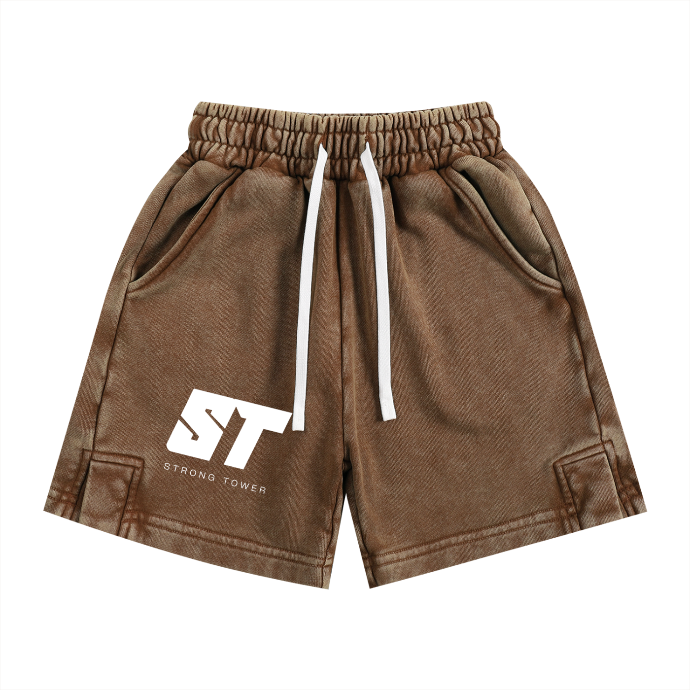 Strong Tower Snow Washed Kids' Shorts