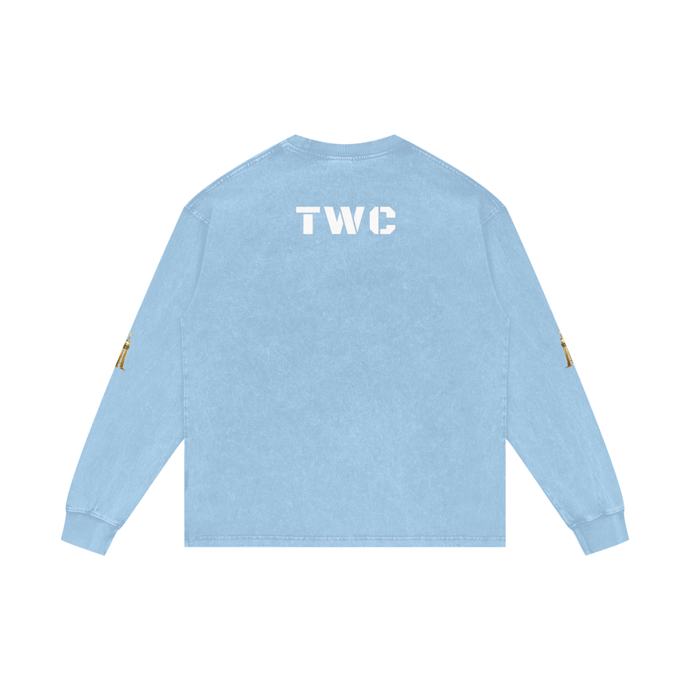 Strong Tower Redeemed  Long Sleeve Tee (Acid Wash Oversize)