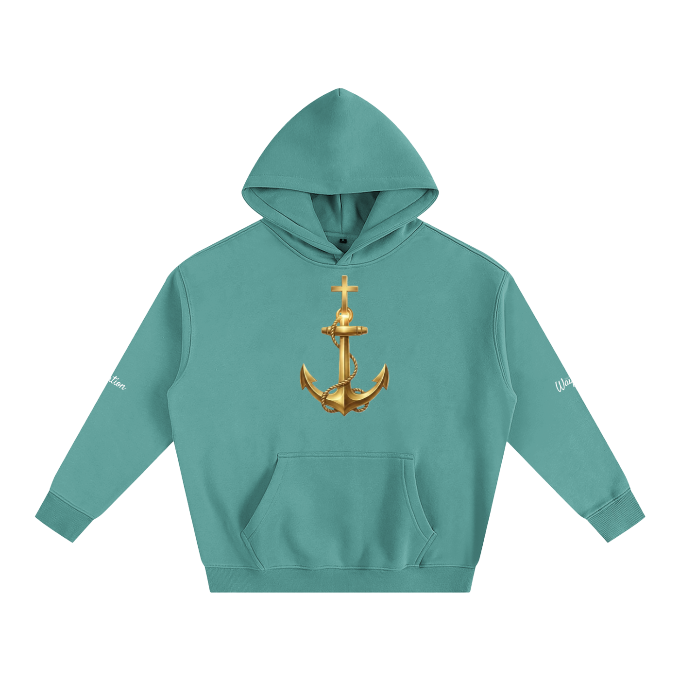 Anchored In Christ Hoodie-white