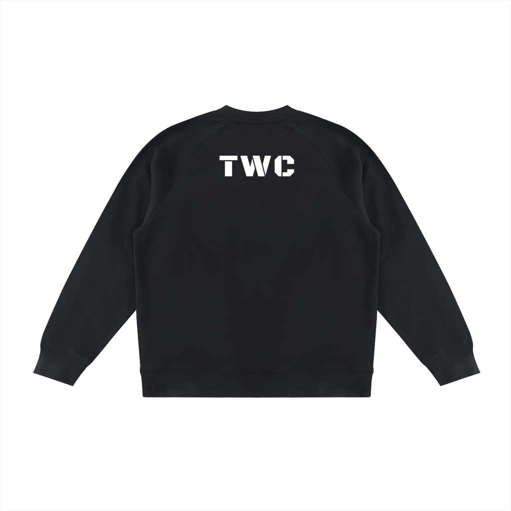 Covenant Color Block Crewneck  B/W