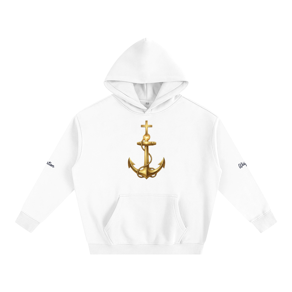 Anchored In Christ Hoodie-black