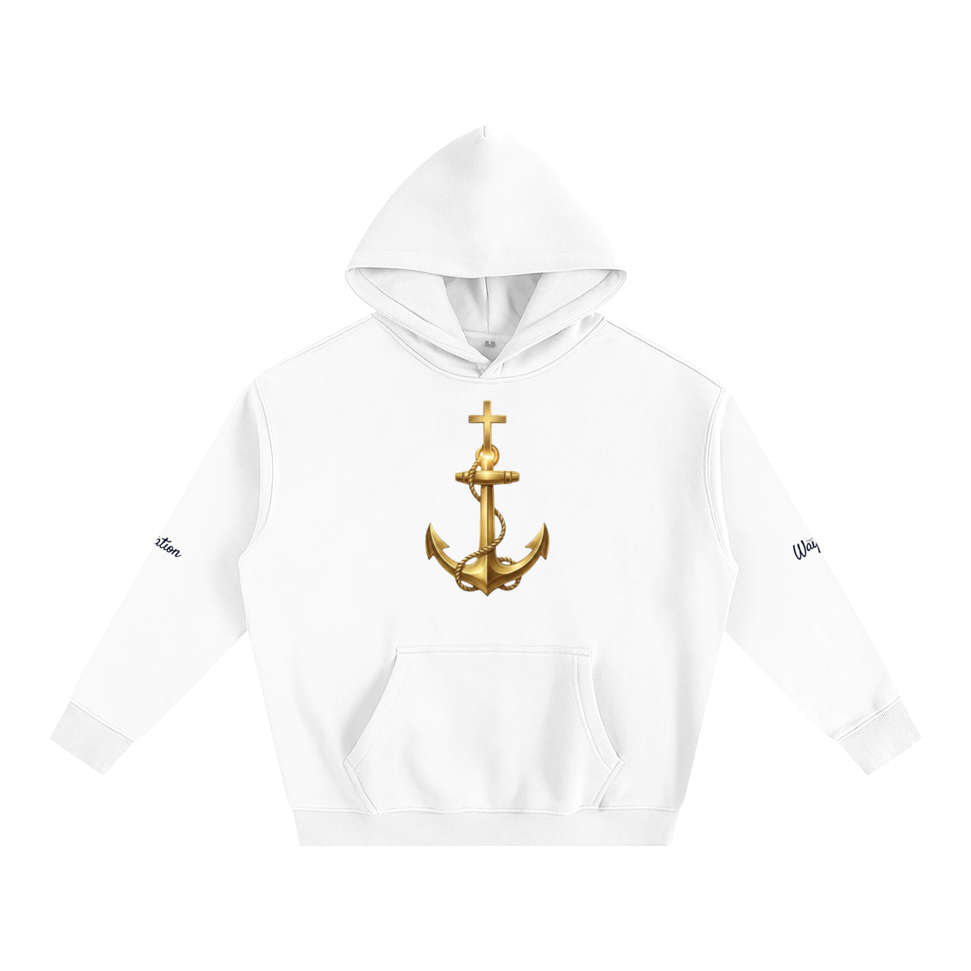 Anchored In Christ Hoodie-black