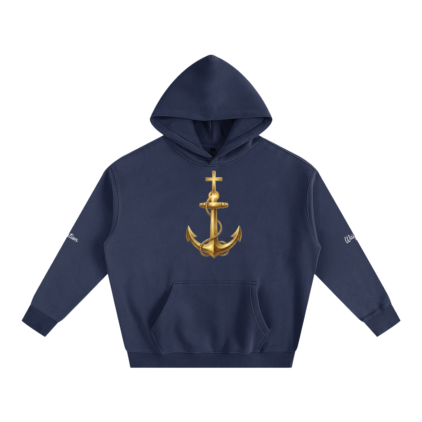 Anchored In Christ Hoodie-white