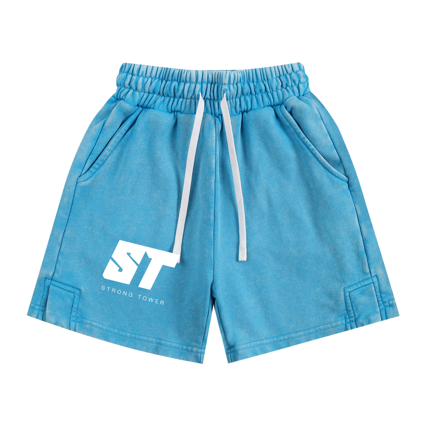 Strong Tower Snow Washed Kids' Shorts