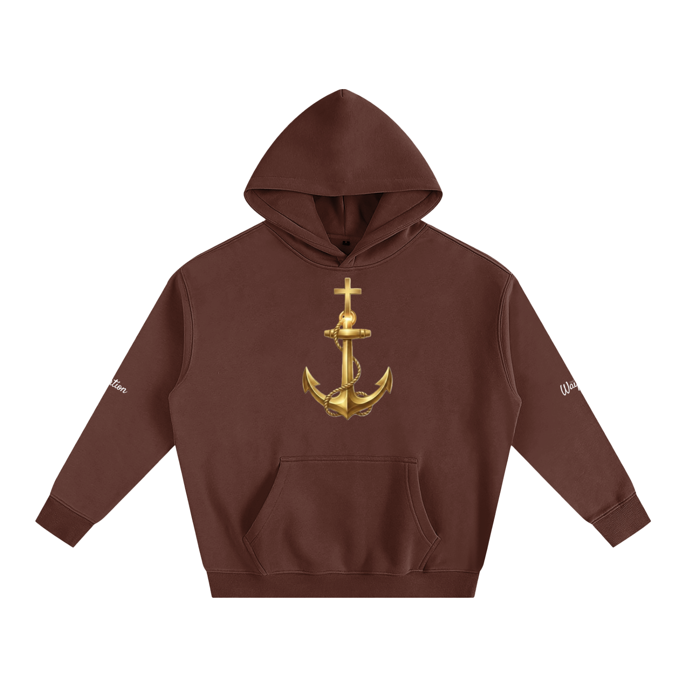 Anchored In Christ Hoodie-white
