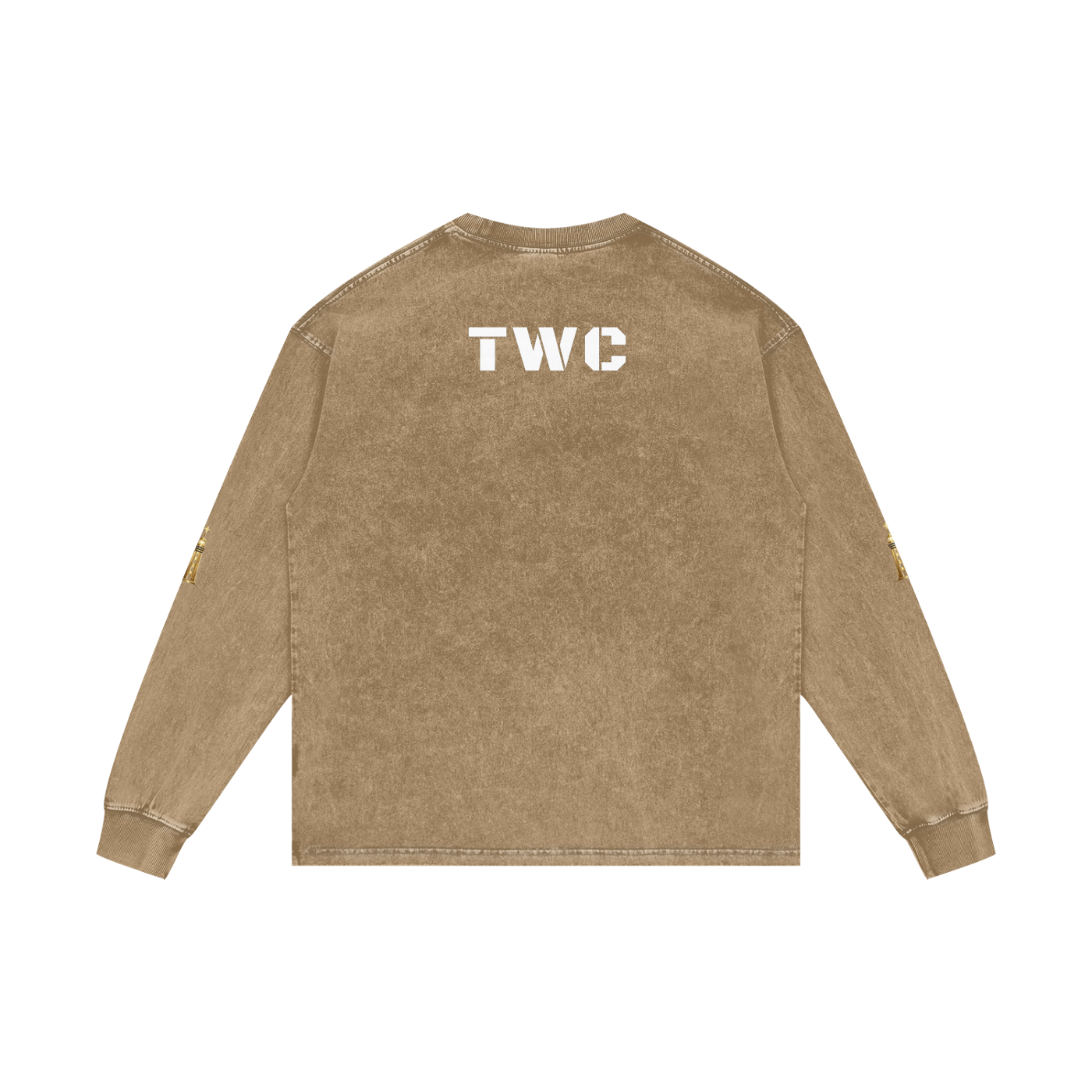 Strong Tower Redeemed  Long Sleeve Tee (Acid Wash Oversize)