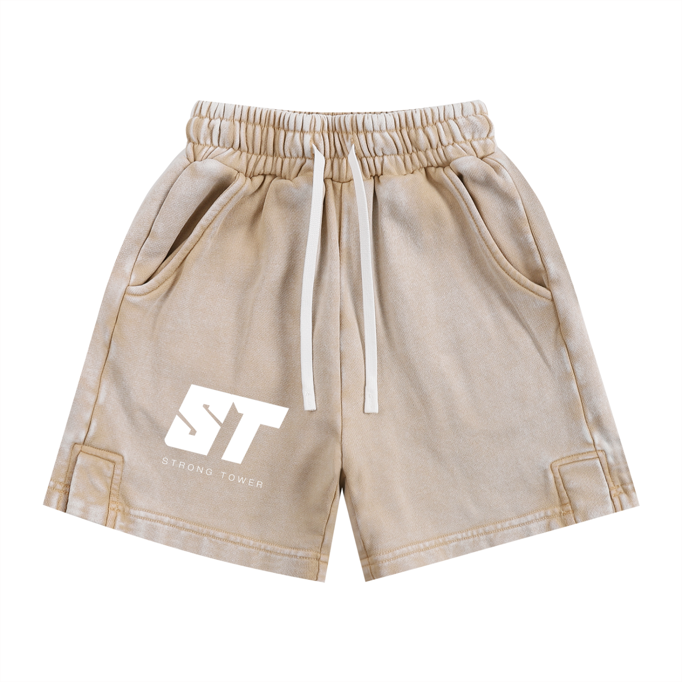 Strong Tower Snow Washed Kids' Shorts