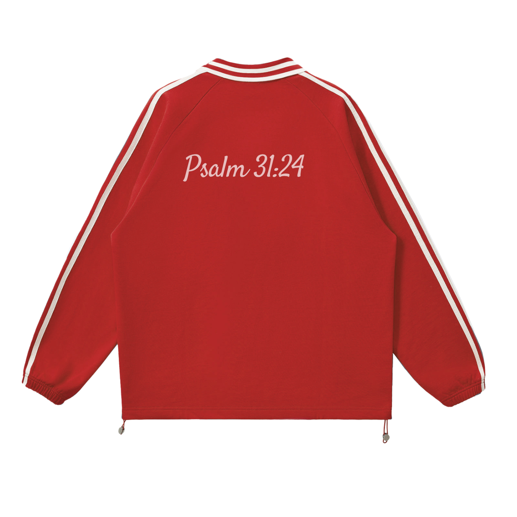TWC Lapel Collar Sweatshirt