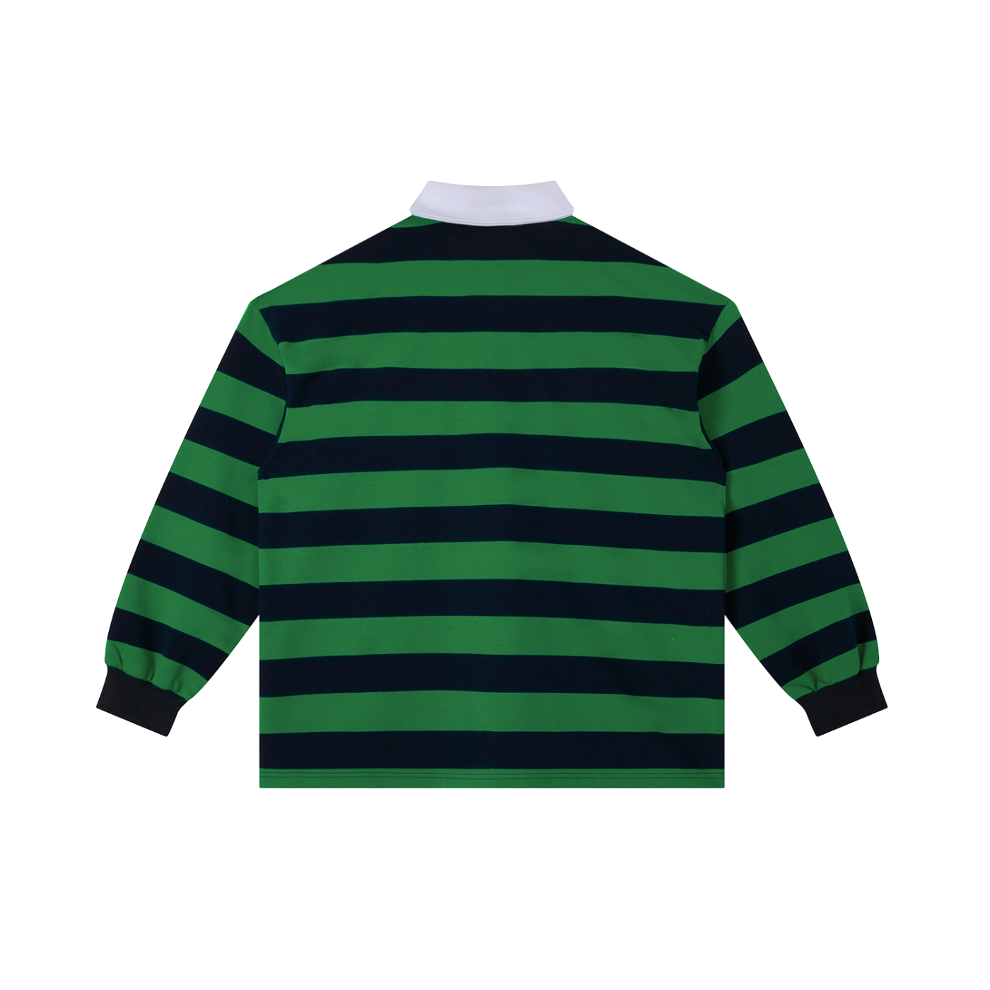 Strong Tower Chosen Color Block Stripe Polo
