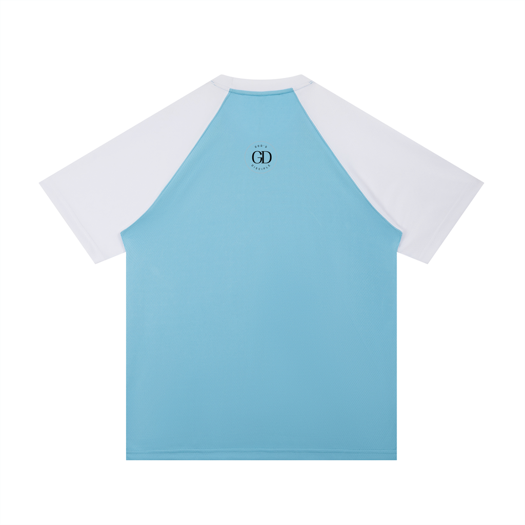God's Disciple (Contrast Raglan Sleeve Mesh Tee)