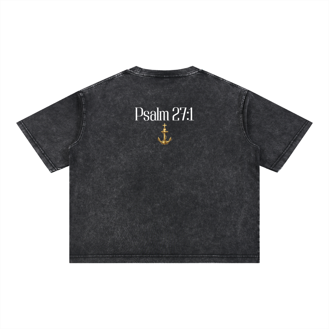 God's Disciple Anchored Tee (Mineral Wash Boxy Cotton)