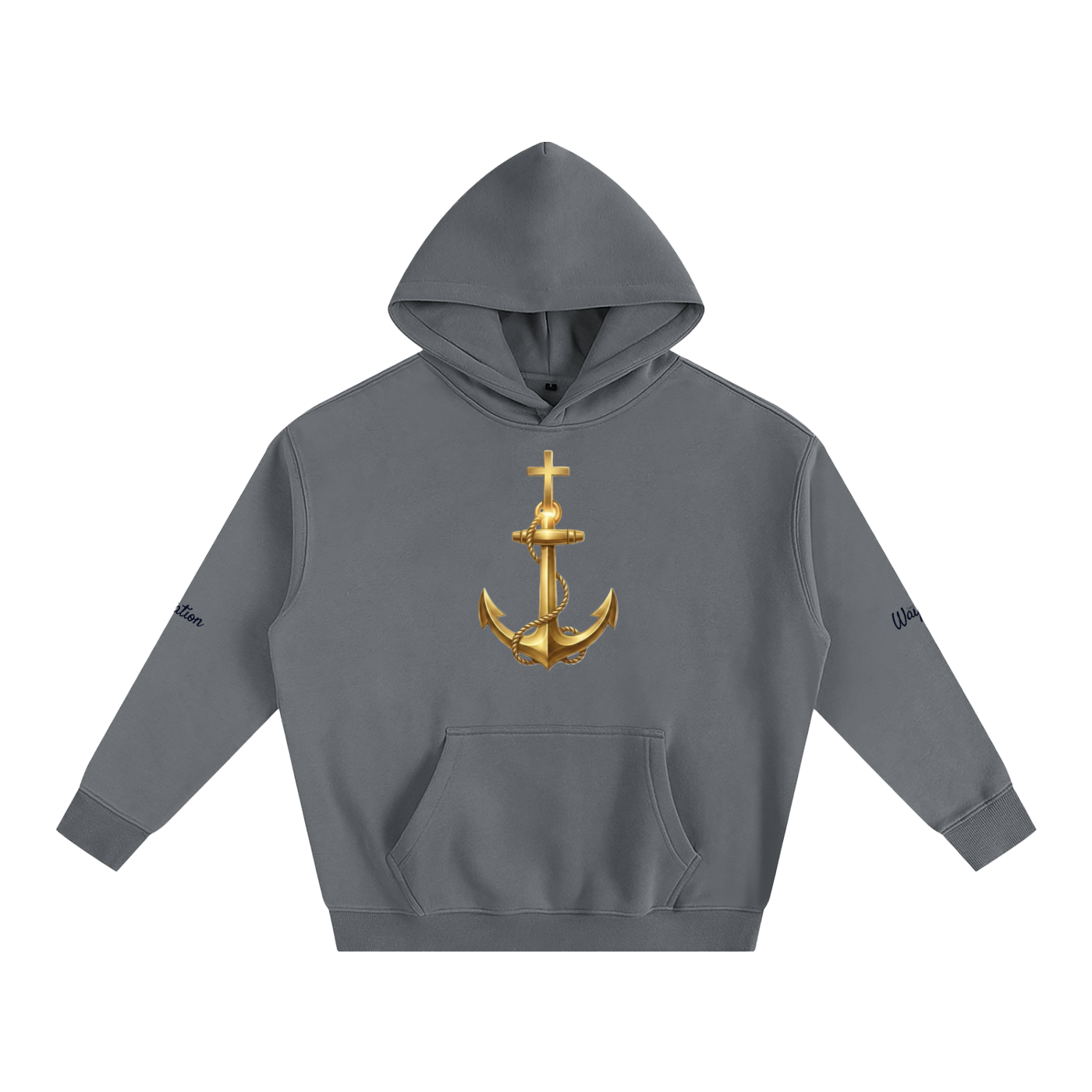 Anchored In Christ Hoodie-black