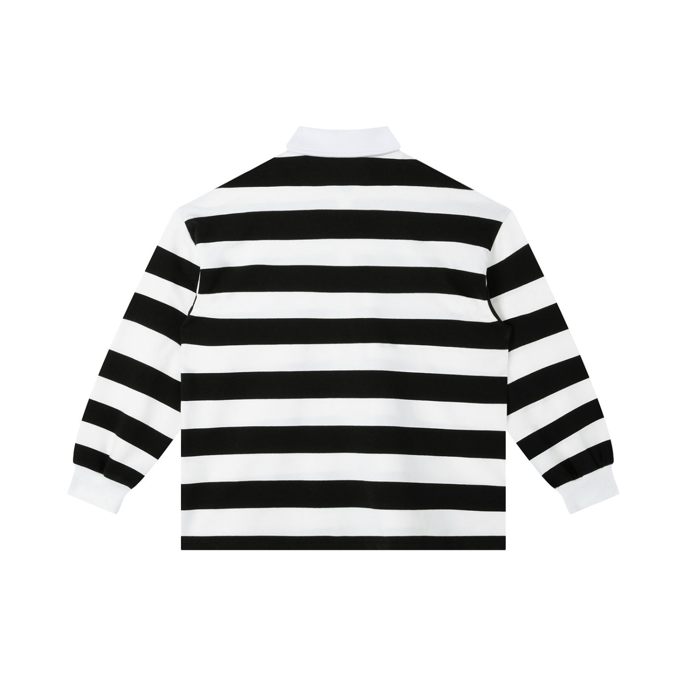 Strong Tower Chosen Color Block Stripe Polo