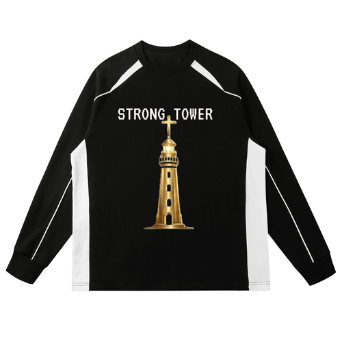 Strong Tower Steadfast Sweatshirt (Panel Raglan)