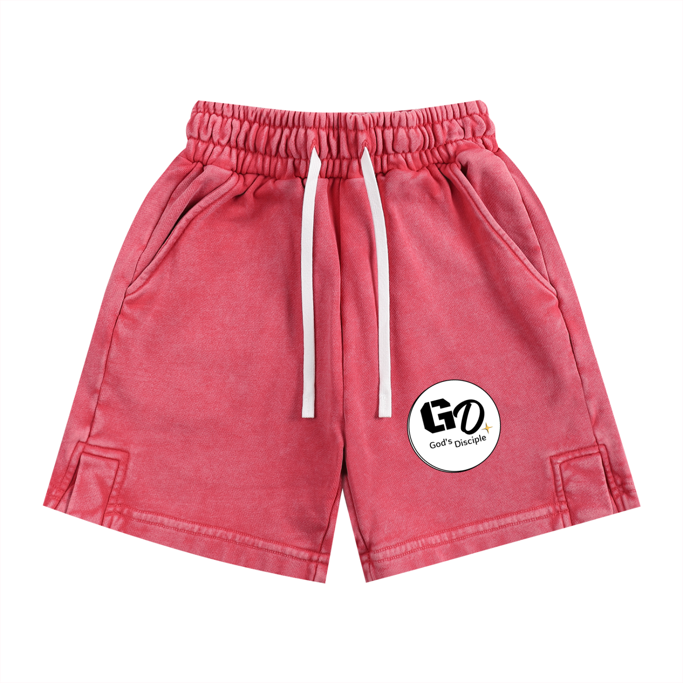 God's Disciple Little Light Snow Washed Kids' Shorts
