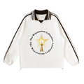 Lighthouse Lapel Collar Sweatshirt