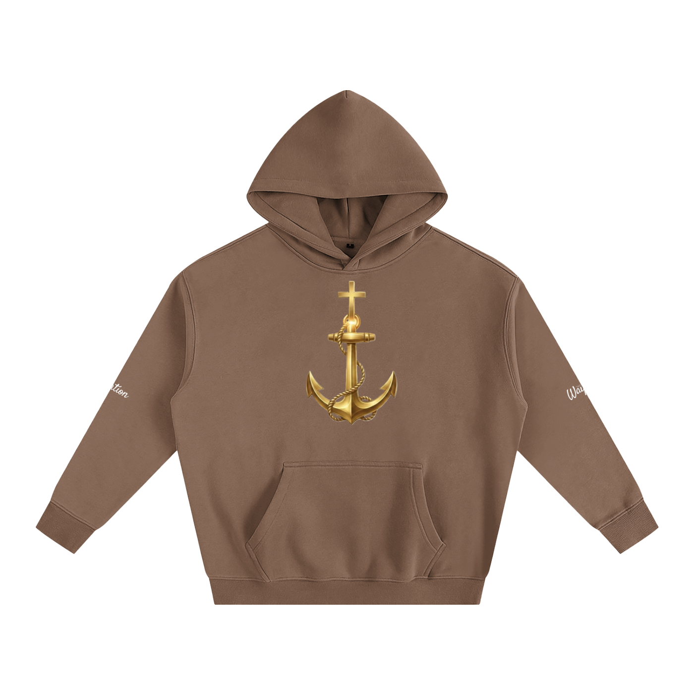Anchored In Christ Hoodie-white