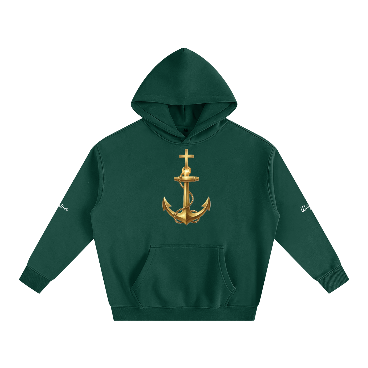 Anchored In Christ Hoodie-white