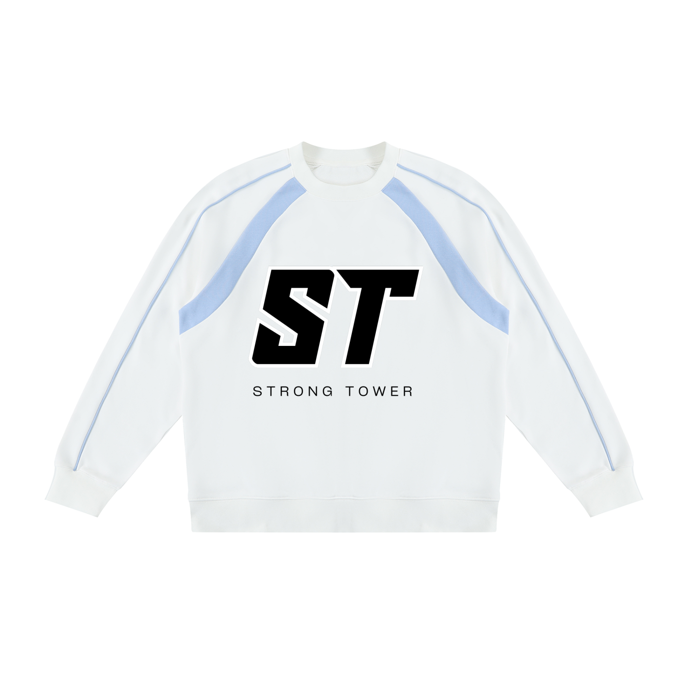 Covenant Color Block Crewneck Gray