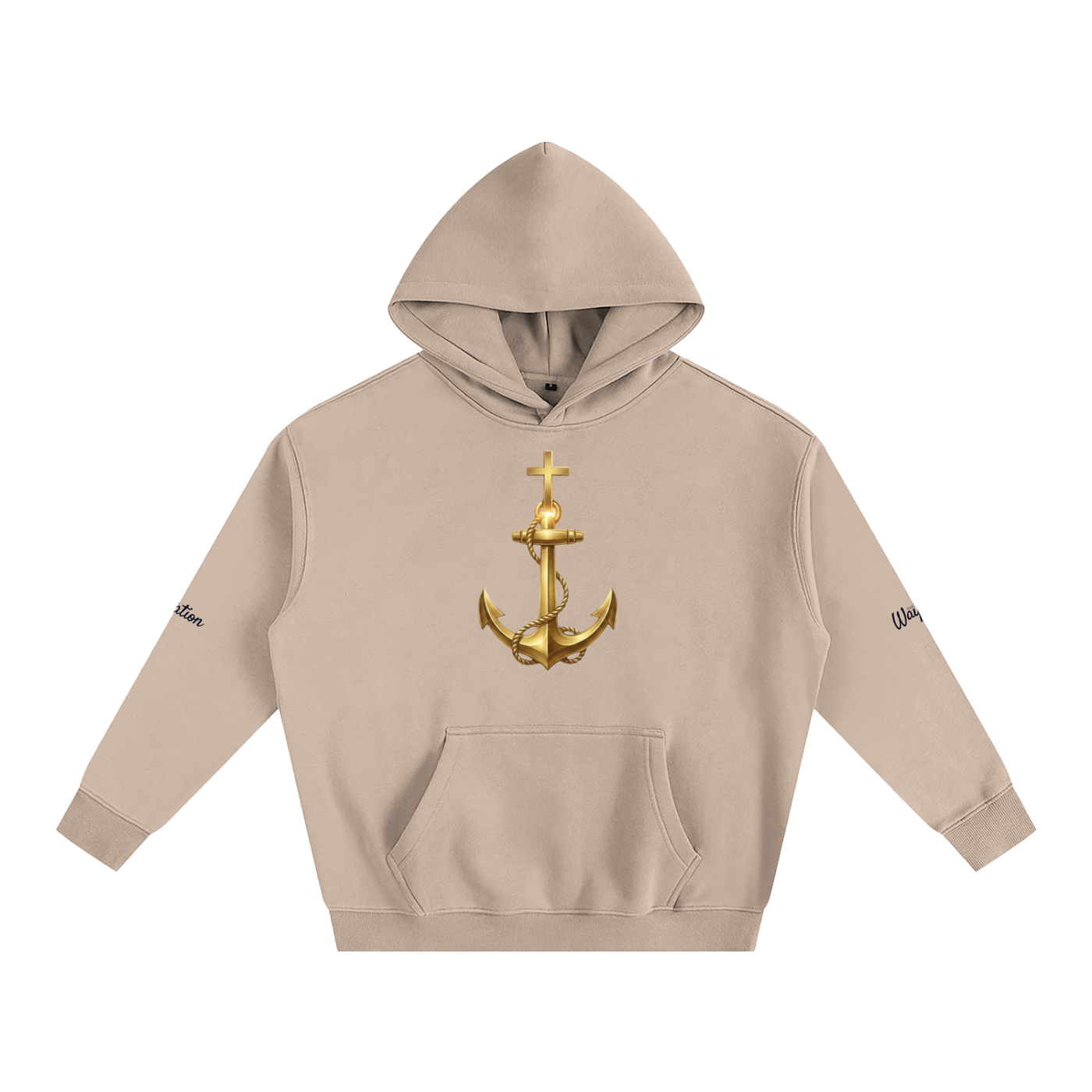 Anchored In Christ Hoodie-black