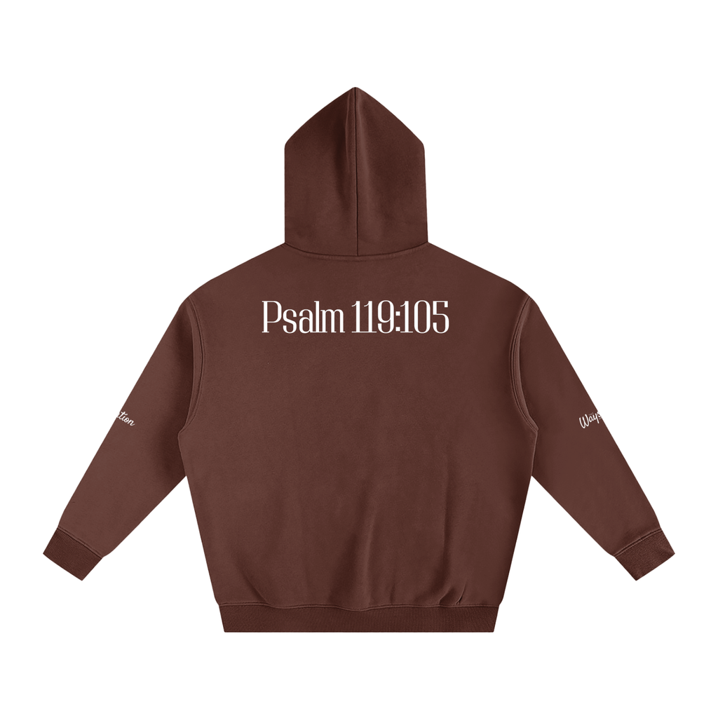 Anchored In Christ Hoodie-white