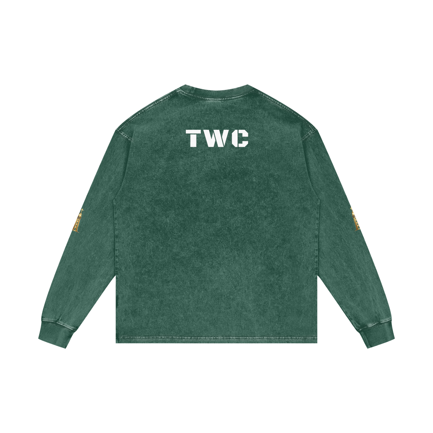 Strong Tower Redeemed  Long Sleeve Tee (Acid Wash Oversize)