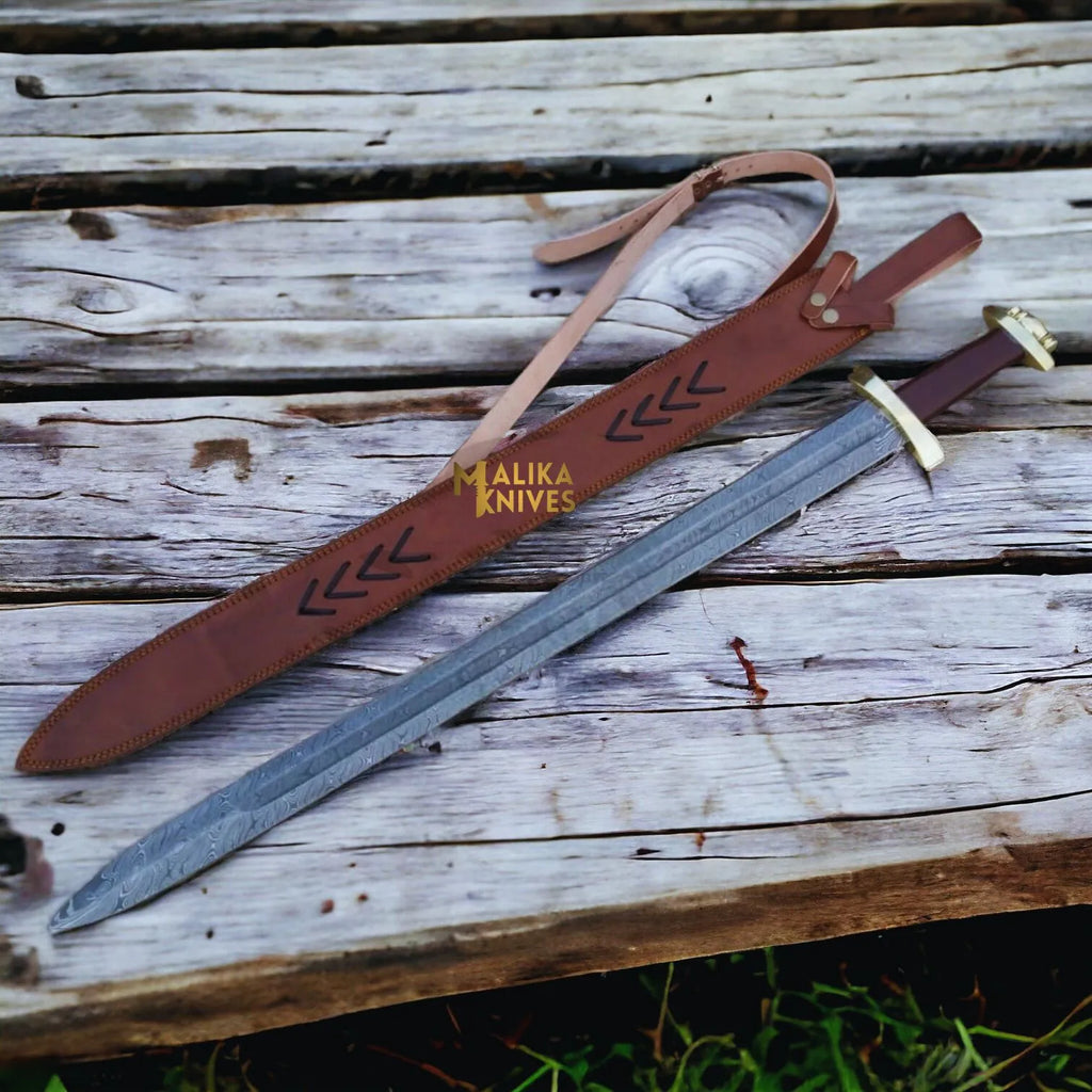 Sigurd Damascus Viking Sword