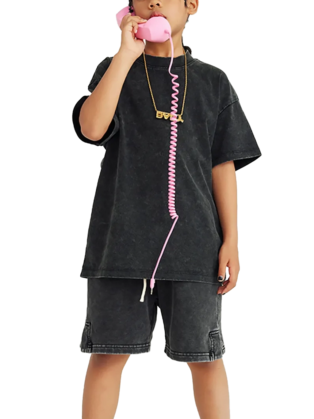 Strong Tower Snow Washed Kids' Tee