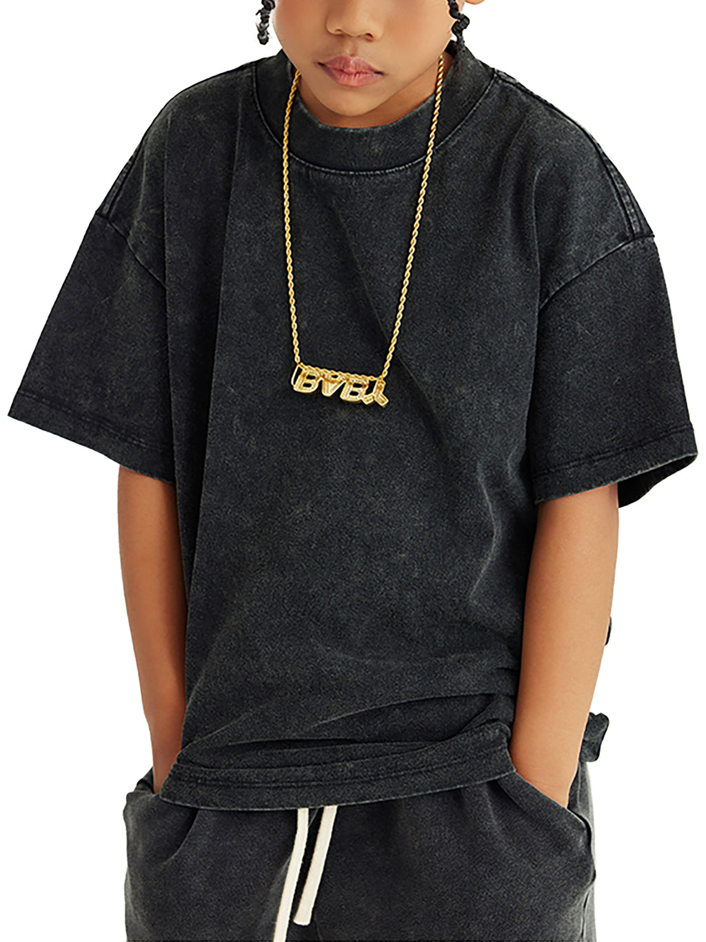 Strong Tower Snow Washed Kids' Tee