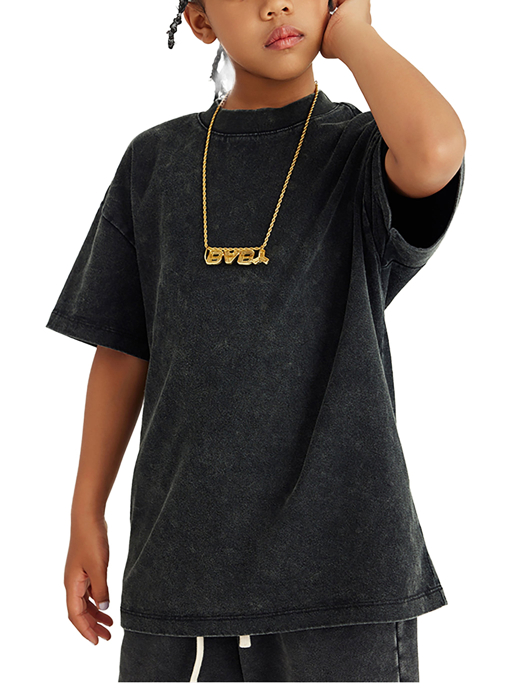 Strong Tower Snow Washed Kids' Tee