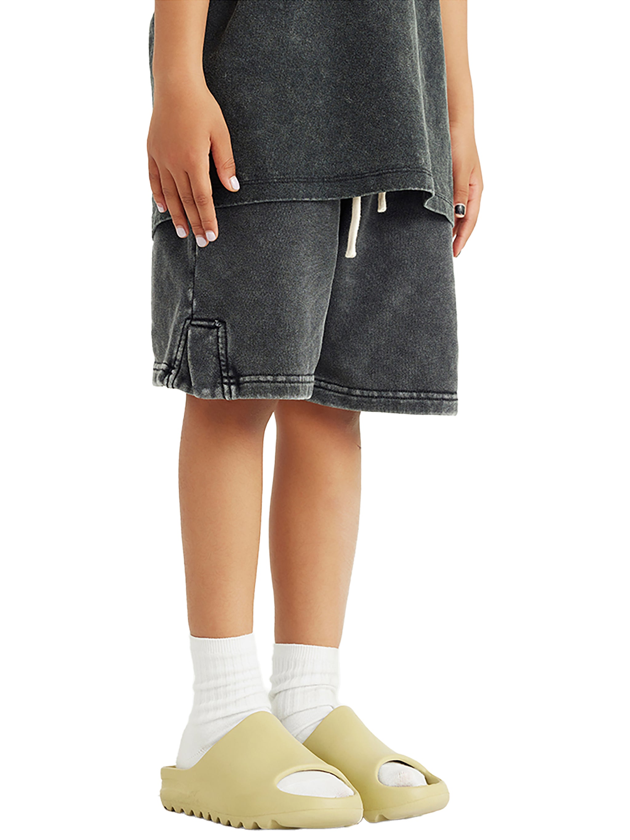 God's Disciple Little Light Snow Washed Kids' Shorts