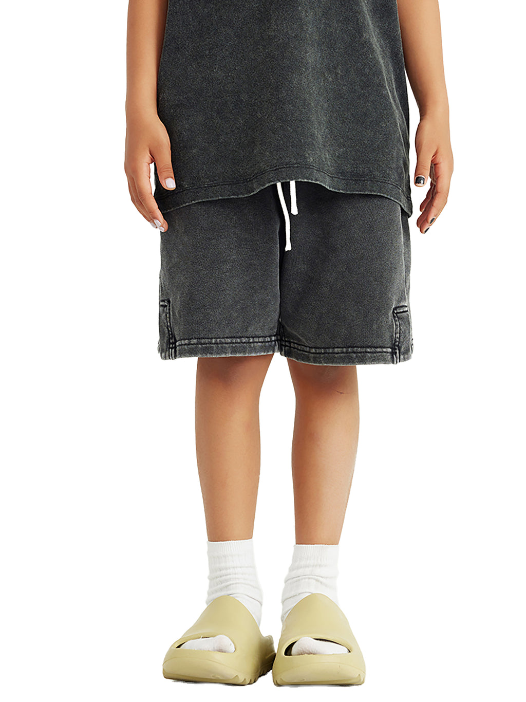 God's Disciple Little Light Snow Washed Kids' Shorts