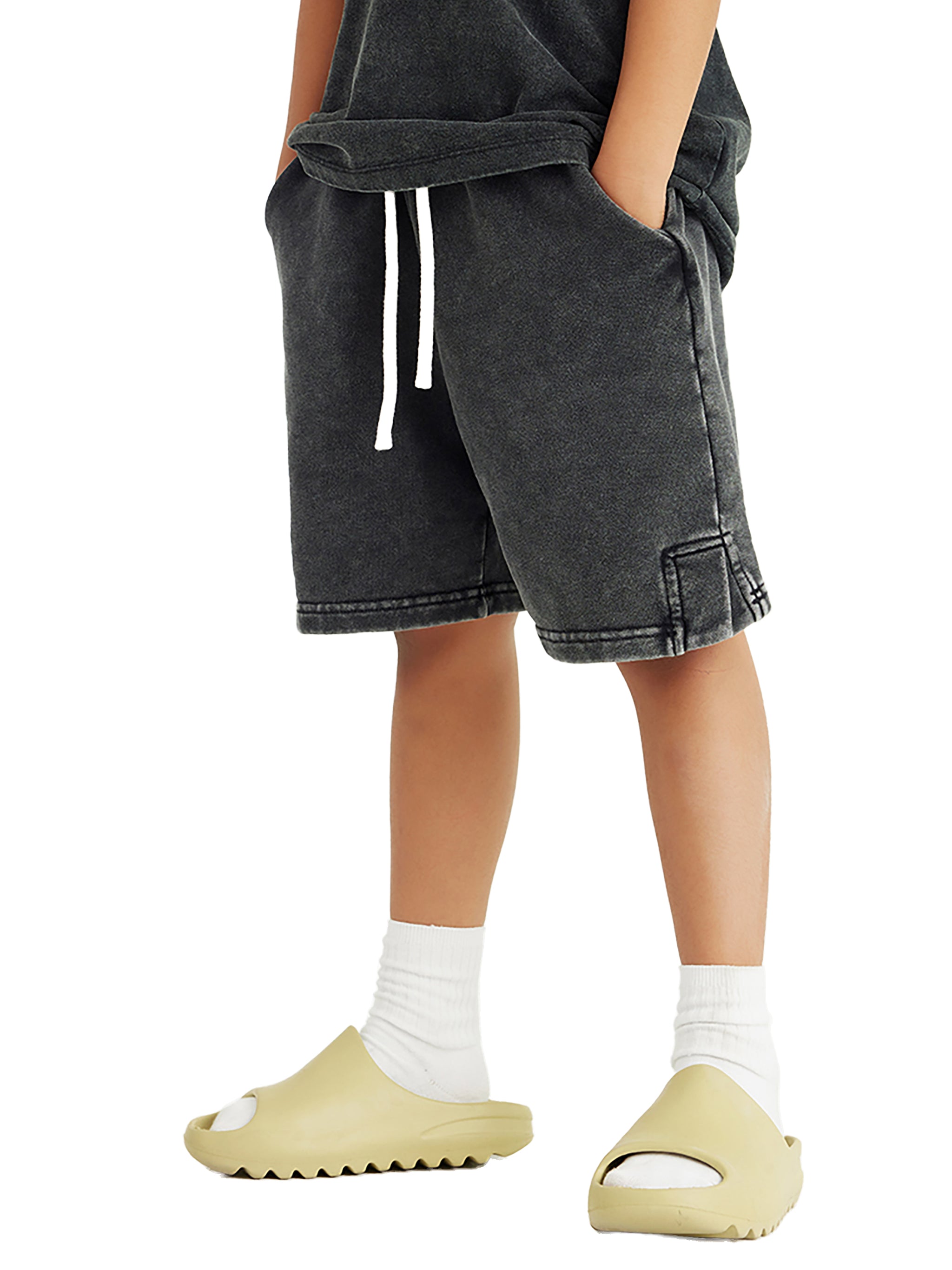 God's Disciple Little Light Snow Washed Kids' Shorts