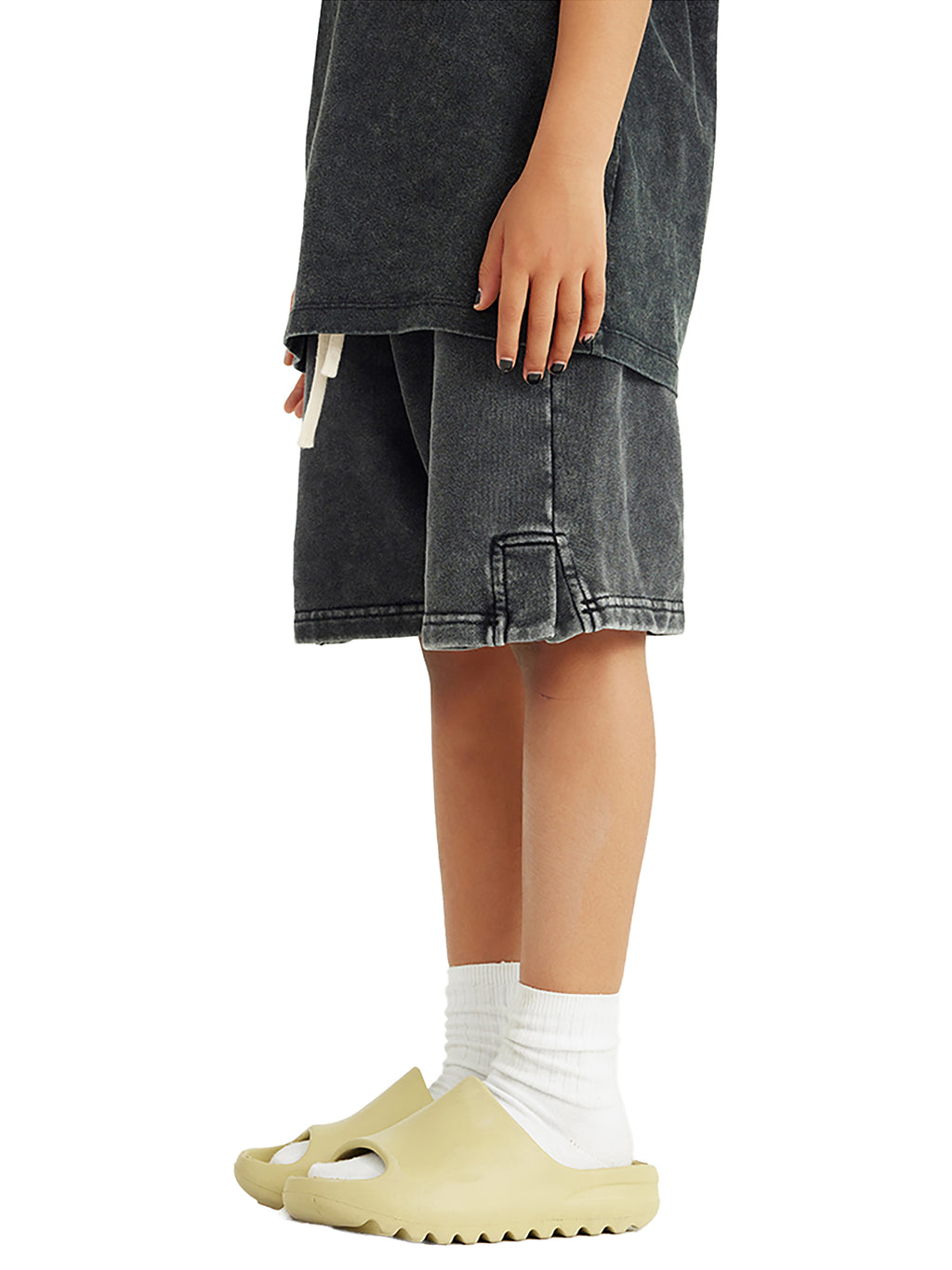God's Disciple Little Light Snow Washed Kids' Shorts