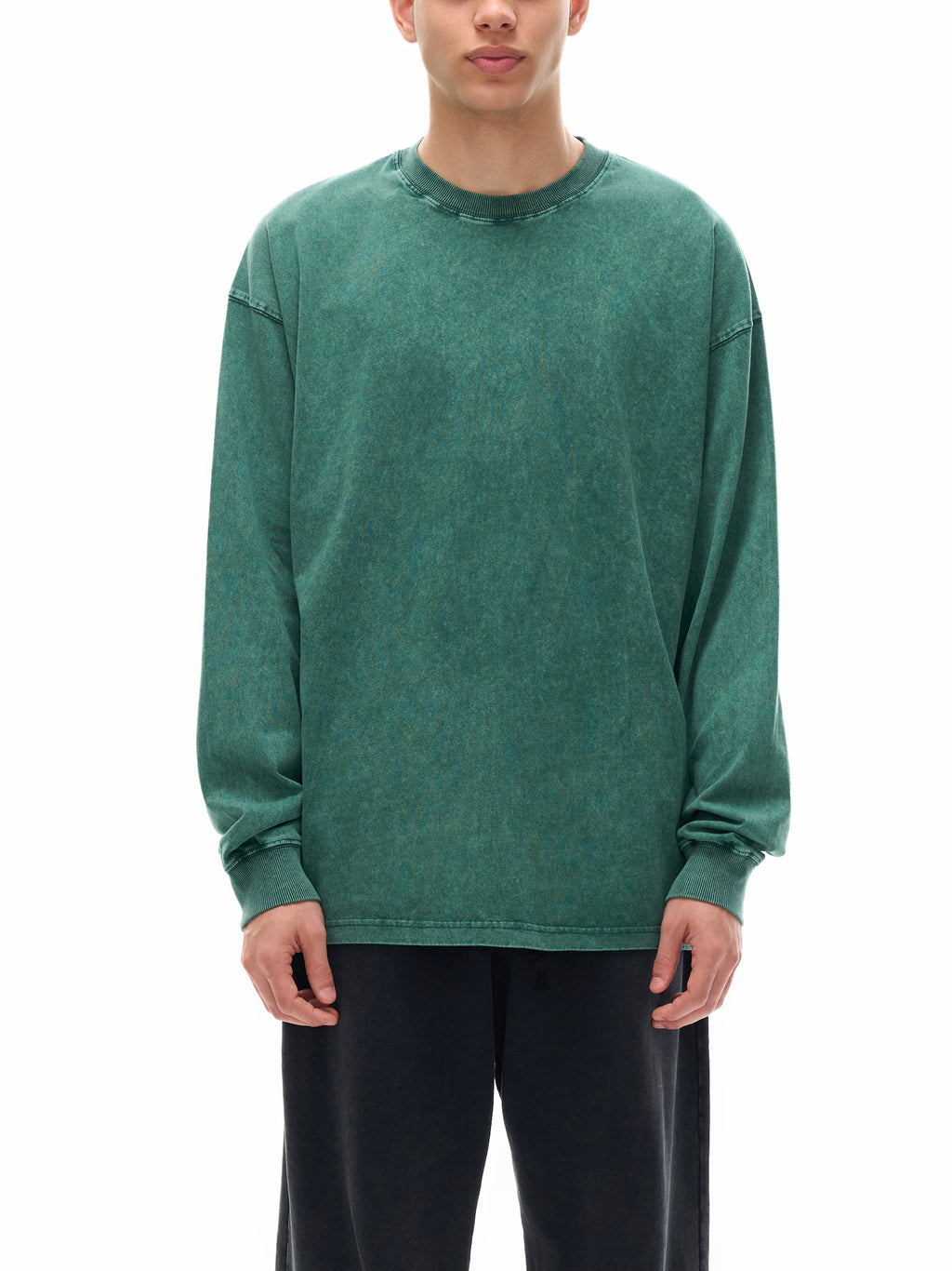 Strong Tower Redeemed  Long Sleeve Tee (Acid Wash Oversize)