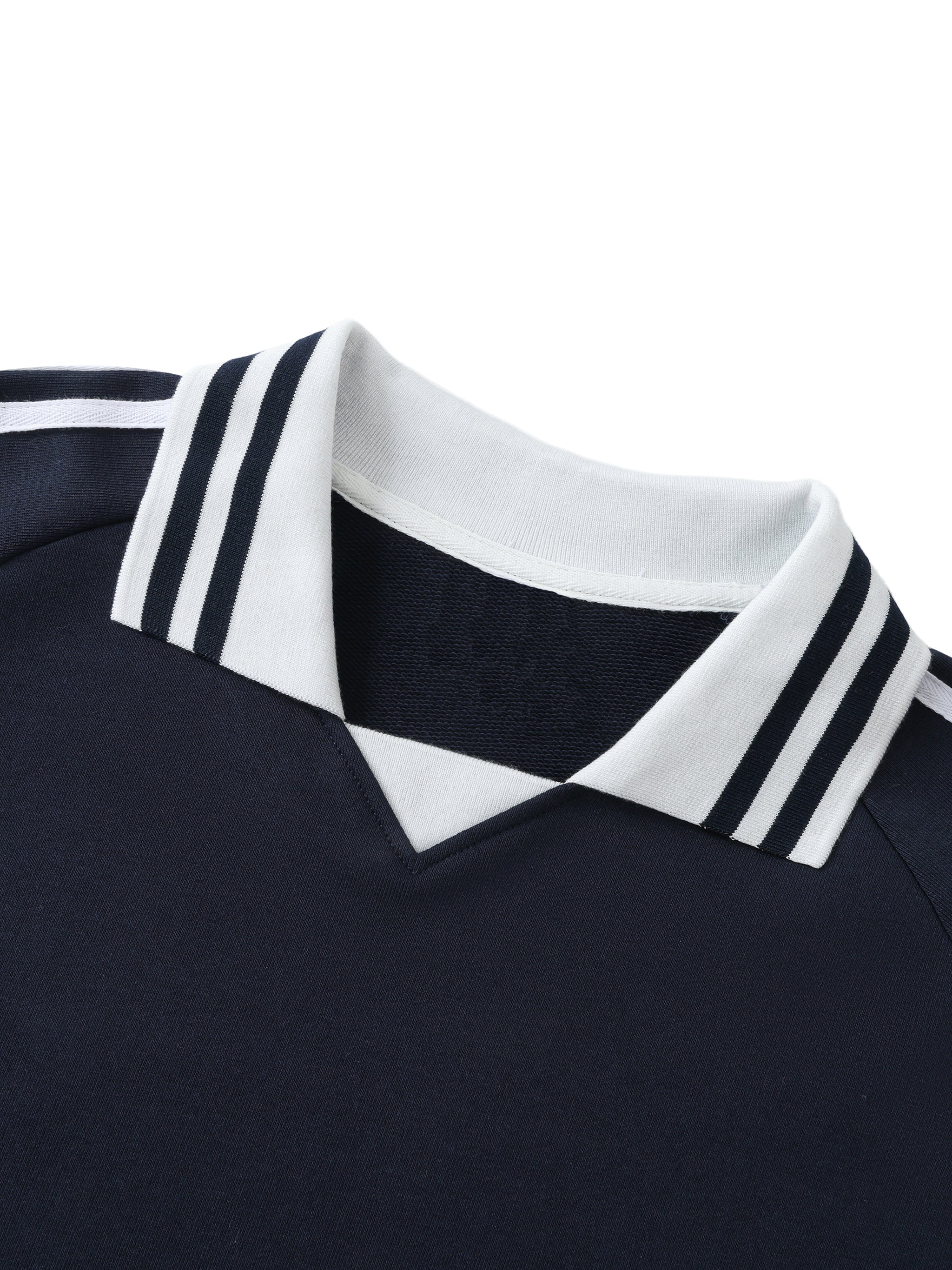 TWC Lapel Collar Sweatshirt