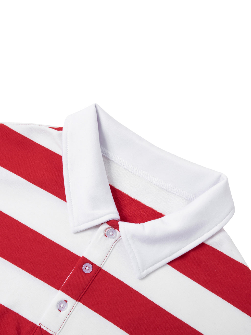 Strong Tower Chosen Color Block Stripe Polo