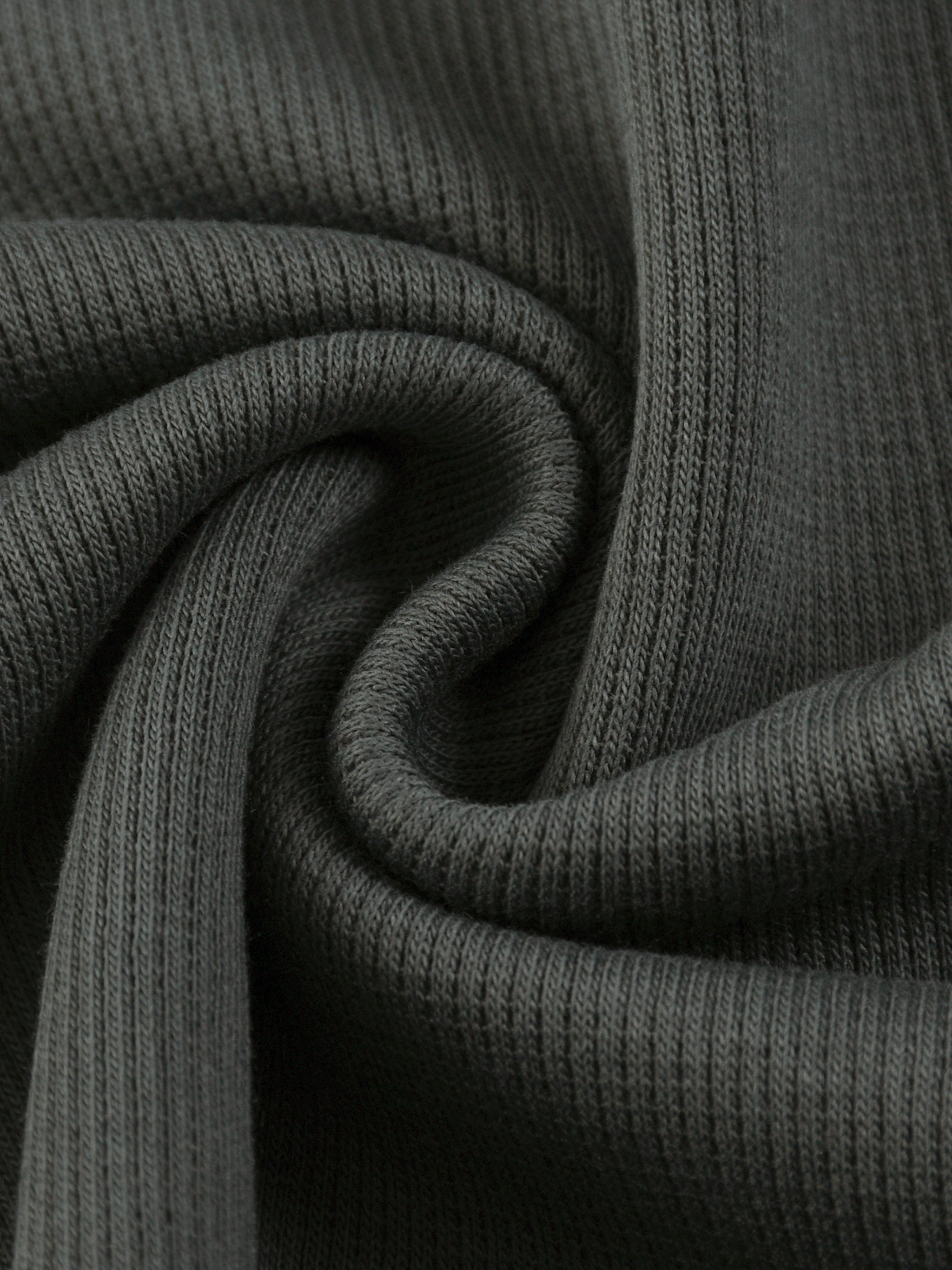 GD Tee -Black (Mineral Wash Waffle Knit)