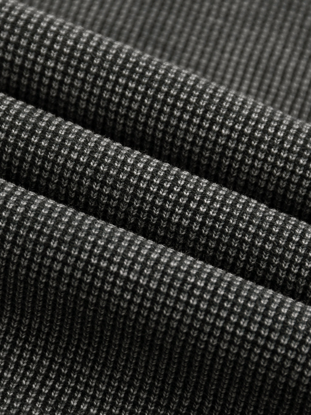 GD Tee -Black (Mineral Wash Waffle Knit)