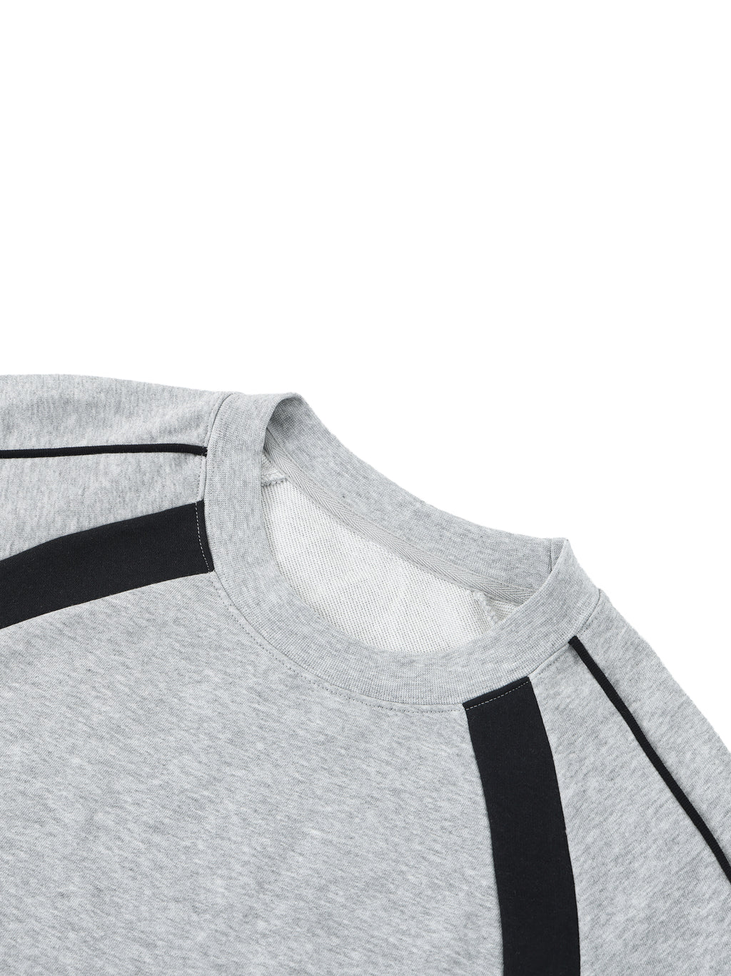 Covenant Color Block Crewneck Gray