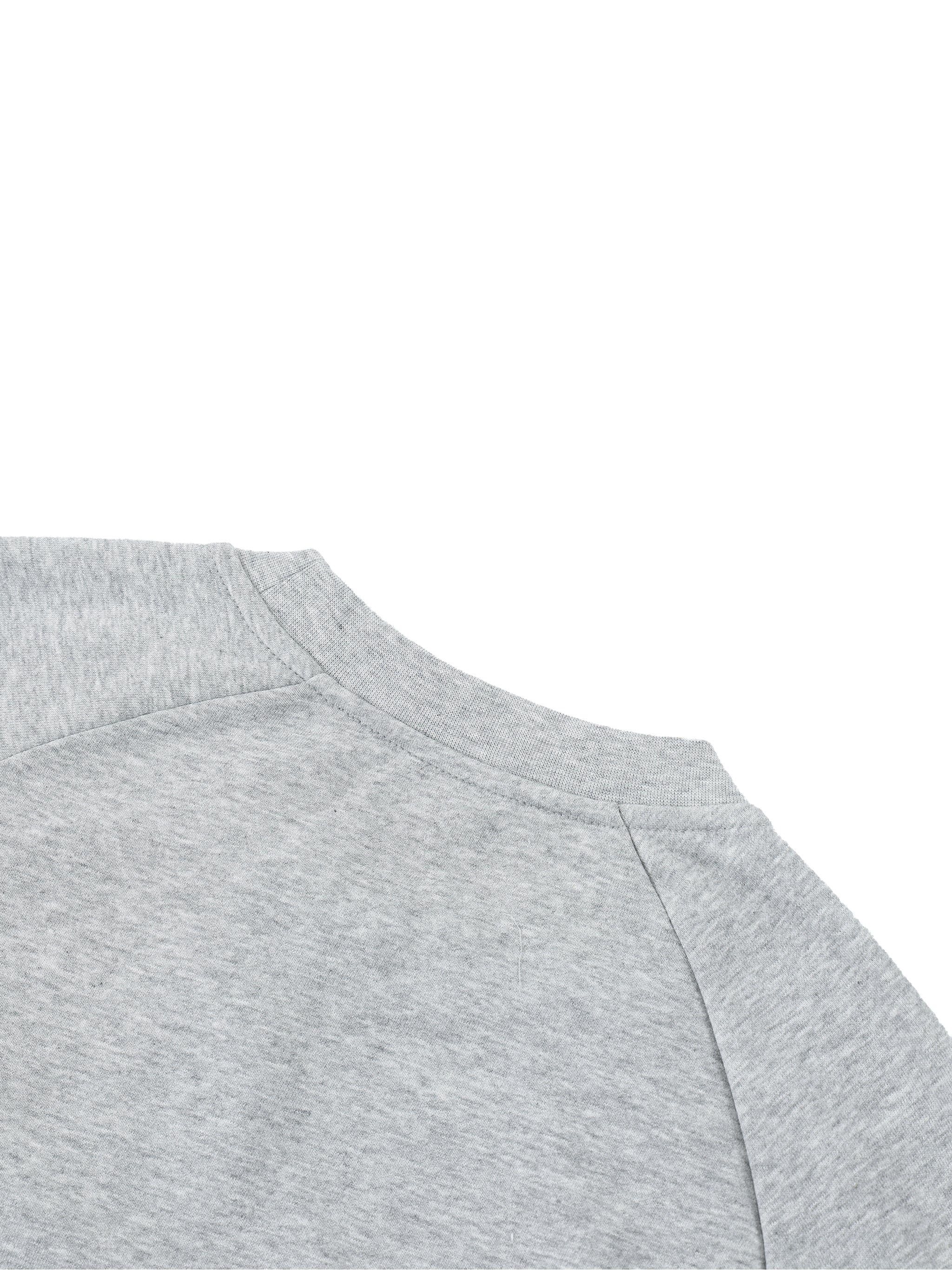 Covenant Color Block Crewneck Gray